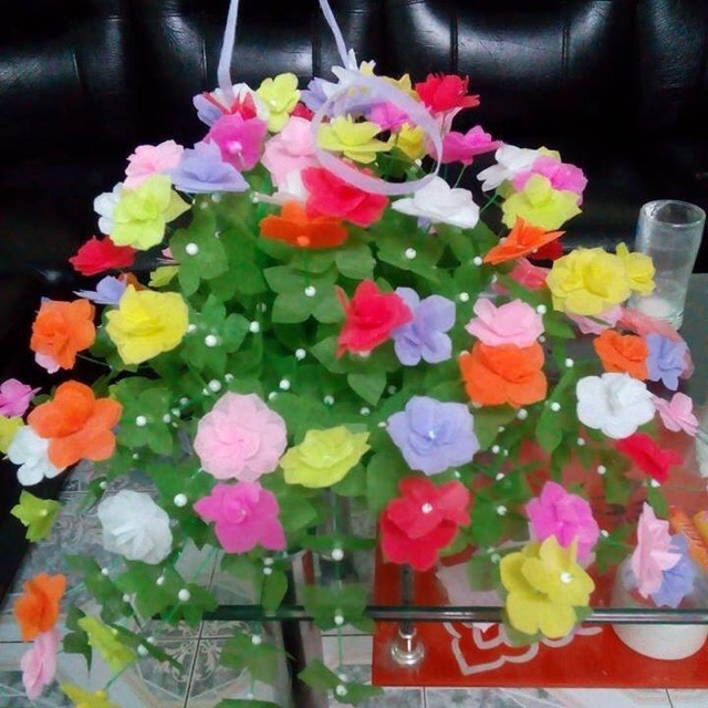 Sỉ hoa giấy lụa rẻ cực 45k