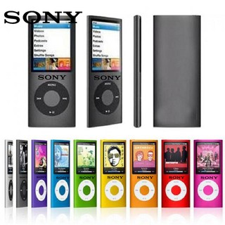 Máy Nghe Nhạc Mp3 Sony Slim Với Màn Hình Lcd Và Chức Năng Ghi Âm, Nghe Đài Fm E-Book Mp3