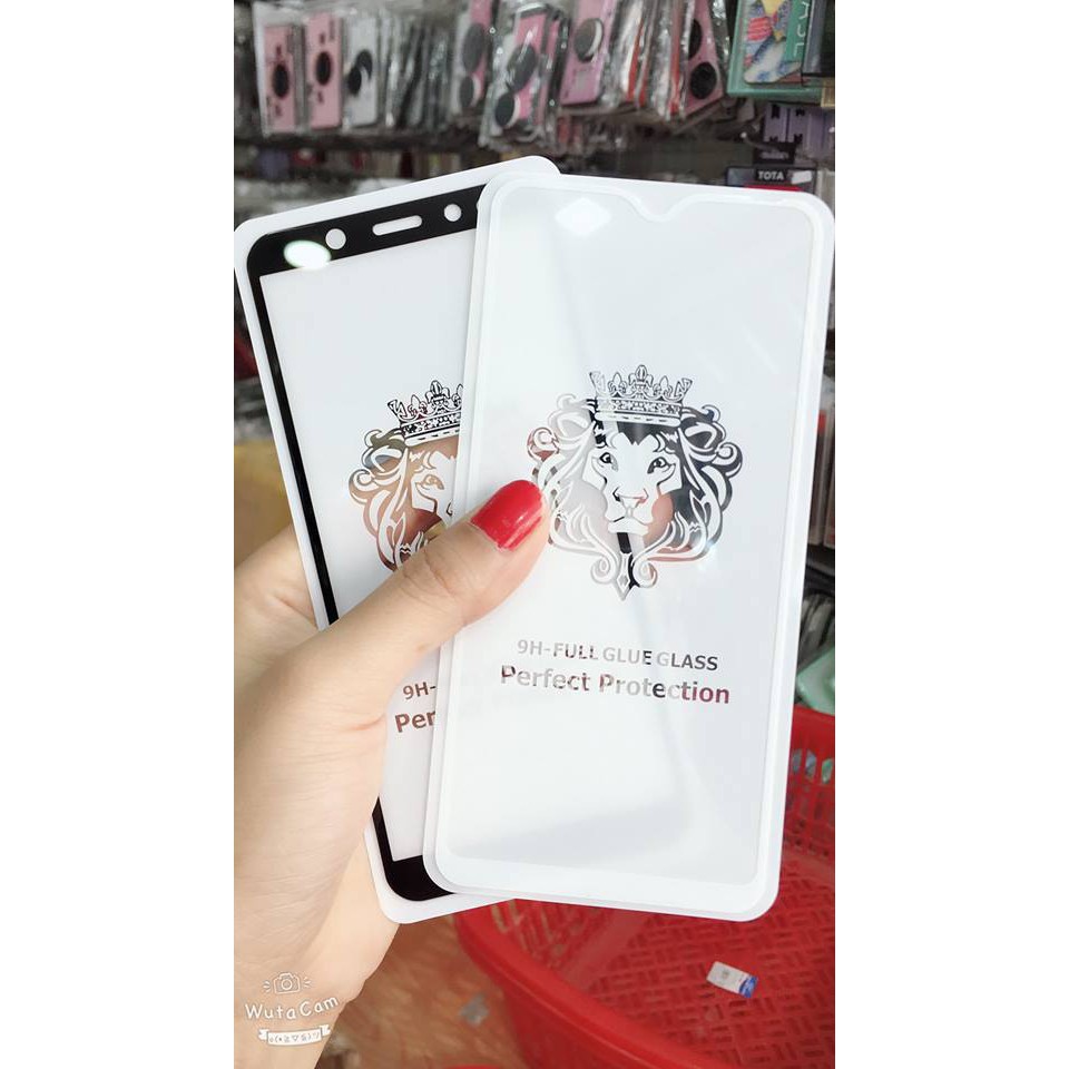 [Siêu Sale] -  Kính Cường Lực Full Màn 5d Sư Tử Iphone 6/7/8/X/Xsmax | BigBuy360 - bigbuy360.vn