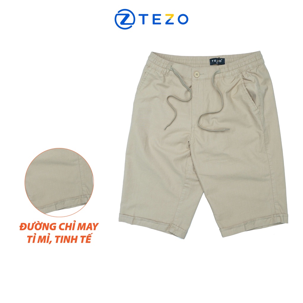 Quần short kaki nam Tezo năng động thể thao 2202QNKB08