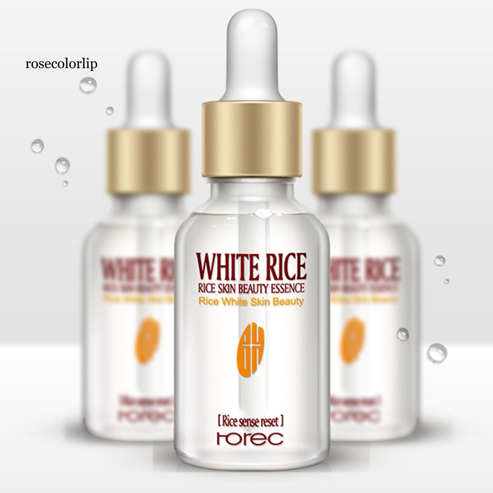 [Hàng mới về] Chai serum tinh chất gạo trắng tự nhiên hỗ trợ dưỡng ẩm làm sáng da một cách tự nhiên tinh tế
