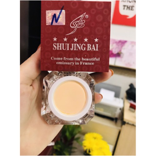 Kèm dưỡng trắng da giảm nám tàn nhanng Shui Jing Bai Thủy Tinh Bạch 2in1 - Kem ngày