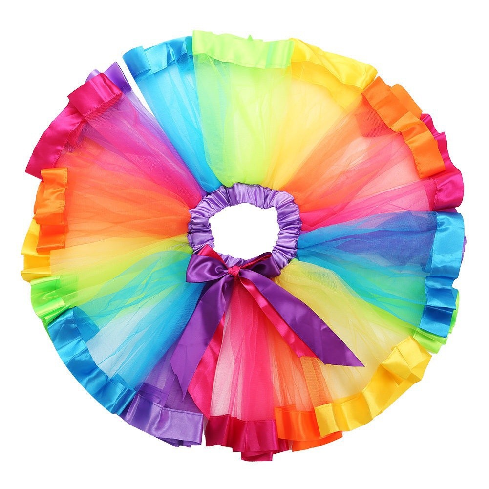 ღ♛ღHalloween Kids Baby Girls Party Fancy Tutu Fairy Skirt Dancing Costumes Dress Up