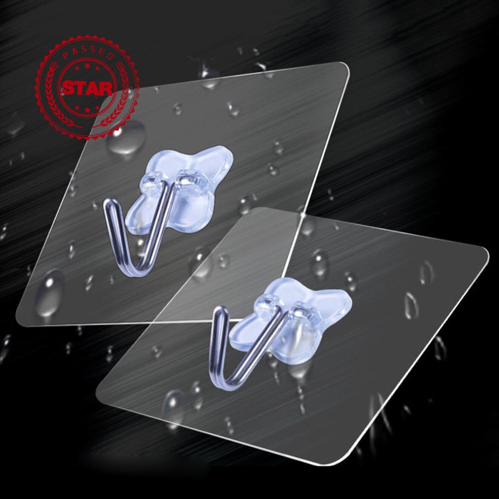 Móc Treo Đồ Dán Tường Trong Suốt Chịu Lực Tốt P1M1
