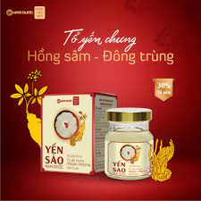 Yến Sào Nam Dược - Yến Chưng đường phèn - Yến Chưng Đông Trùng hồng sâm