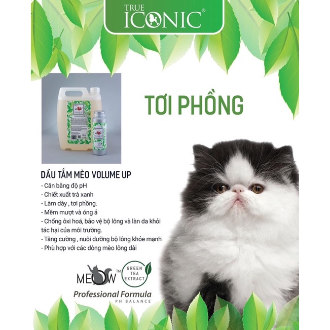 [  C .H .A .I C .H .I .Ế .T ) SỮA TẮM CAO CẤP TRUE ICONIC CHUYÊN DỤNG SPA THÚ CƯNG CHÓ MÈO