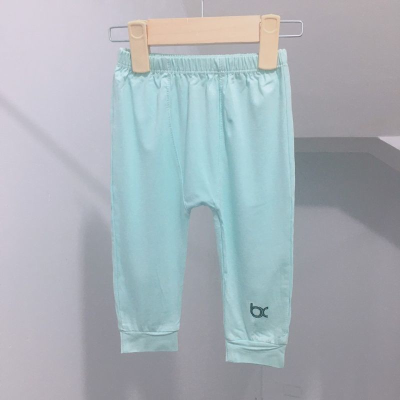 Quần dài đáy ngang cho bé sơ sinh mặc tả, bo gấu, thun lạnh từ 6kg - 19kg Bexiu Vietnam