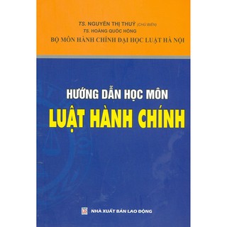 Sách - hướng dẫn học môn luật hành chính