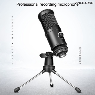 VINE™  Adjustable USB Interface Metal Recording Microphone Computer
