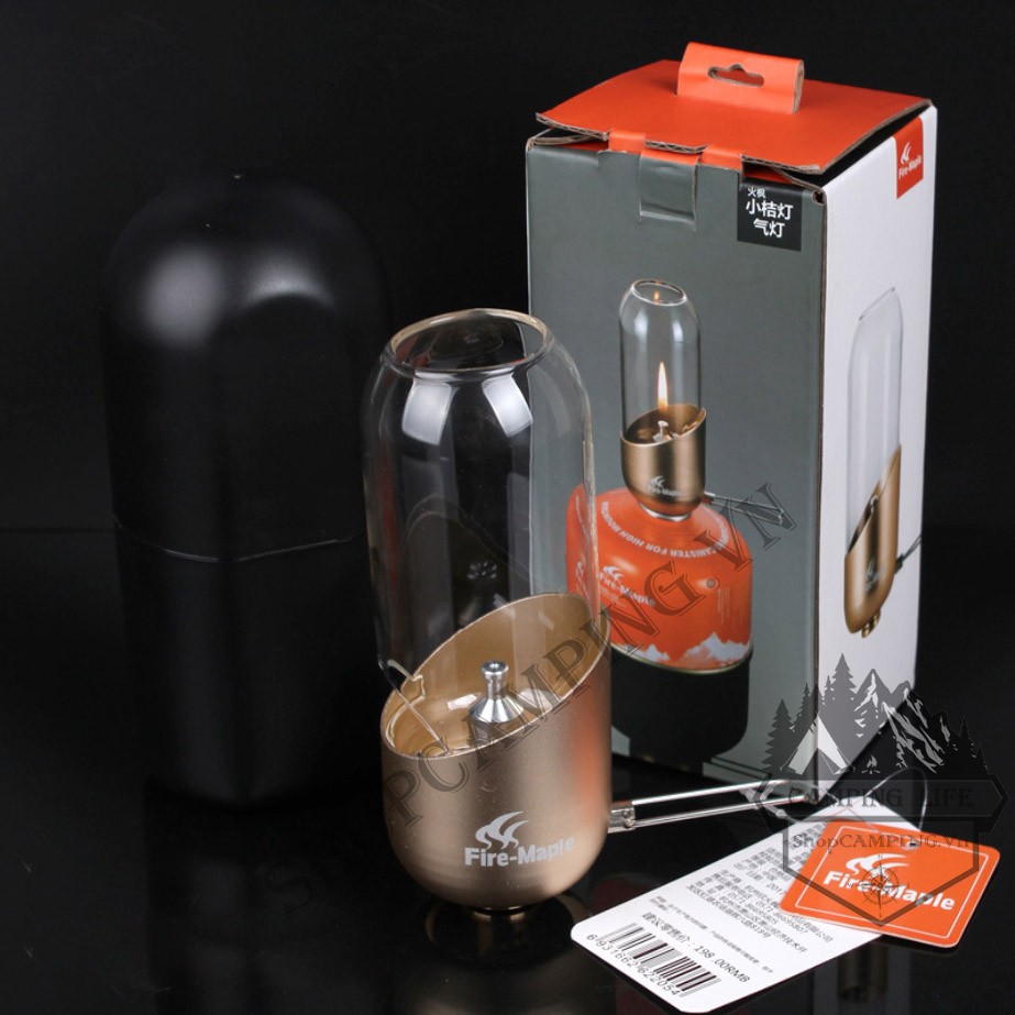 FIRE MAPLE - ĐÈN GAS DÃ NGOẠI ORANGE GAS LANTERN FM-001