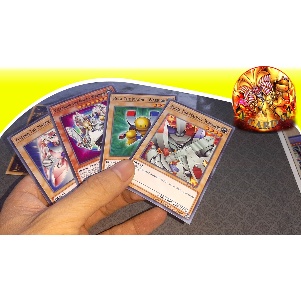 Bài in Yugioh Cán Bóng 2 Mặt Có Sleeves