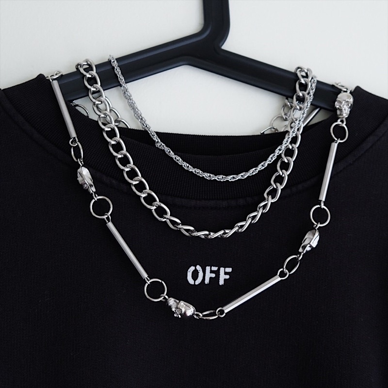 Dây xích CHAIN móc quần jeans phong cách HIPHOP STREETWEAR 2