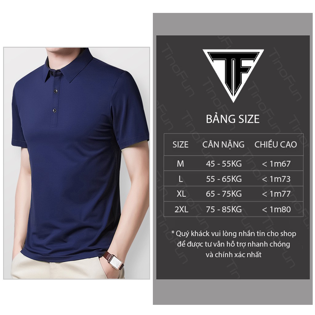 Áo thun nam thể thao PoLo mã TT77 Áo polo nam tay lỡ trơn phong cách Hàn Quốc Hot Trend co giãn cho mùa hè thoáng mát