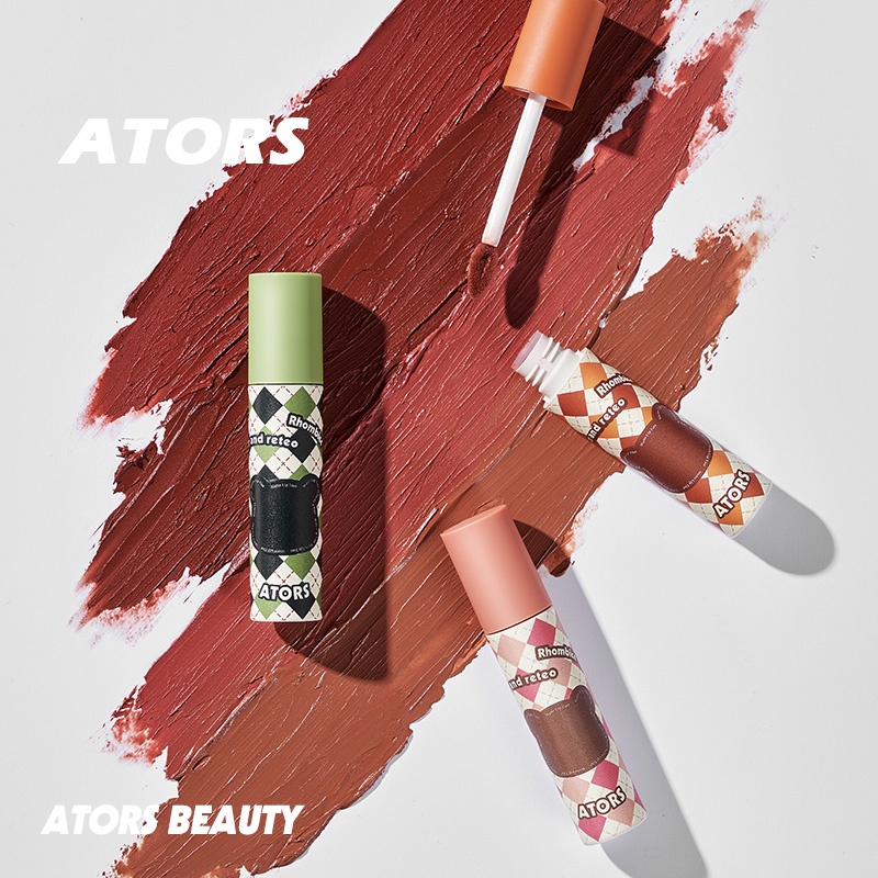 Son Kem Lì ATORS Lip Powder Cream Màu Lì Lâu Trôi