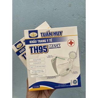 Khẩu Trang Y Tế N95 Có Van Thở Kháng Khuẩn Chống Bụi Hàng Chính Hãng TM và