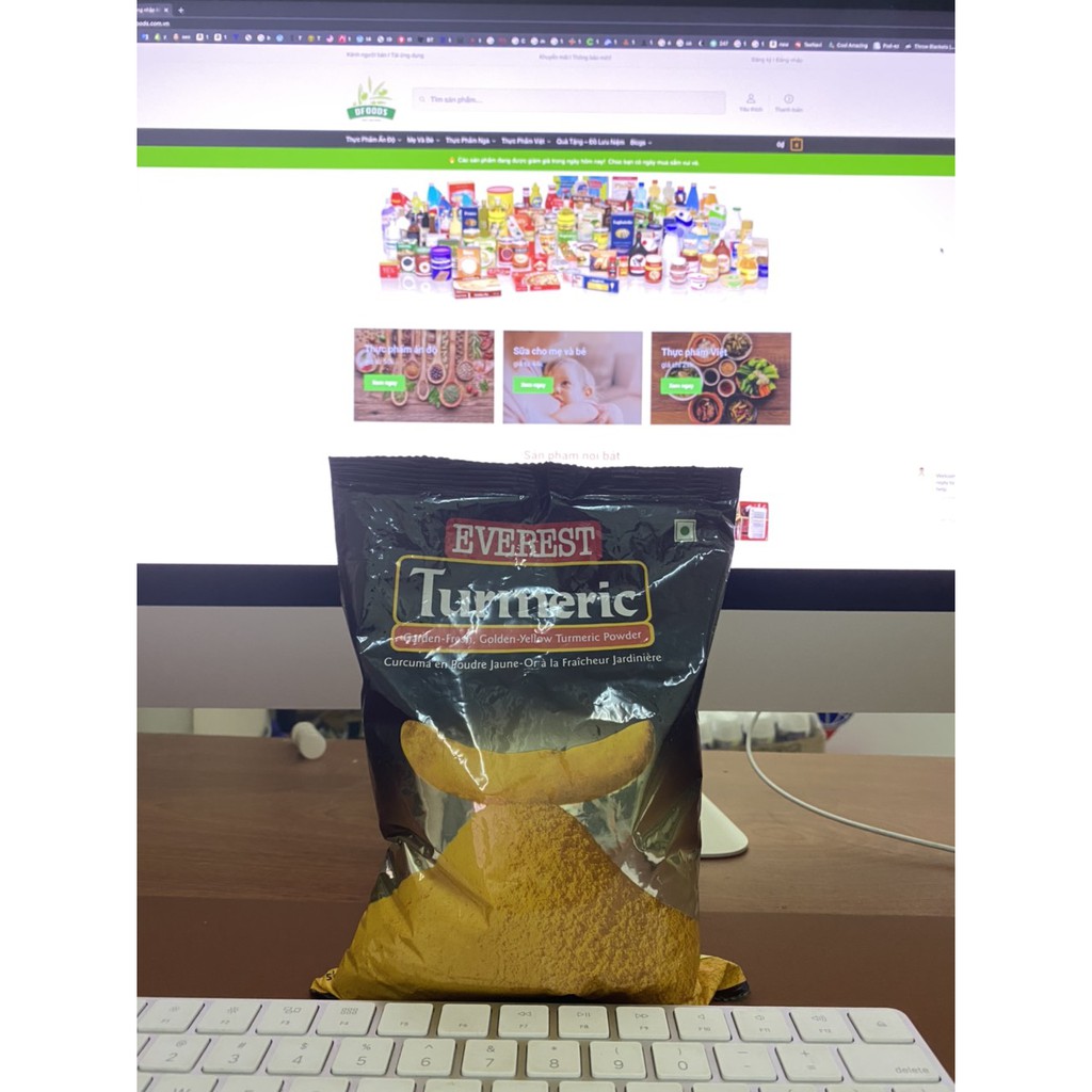 Bột Nghệ Ấn Độ Turmeric Everest