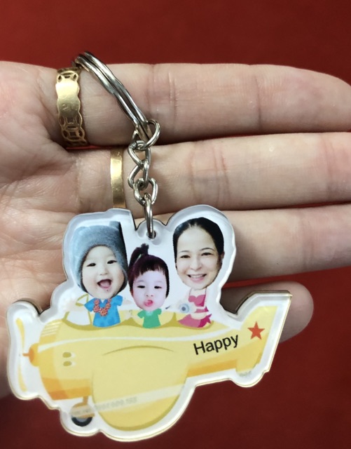 Móc khoá cắt chibi theo yêu cầu