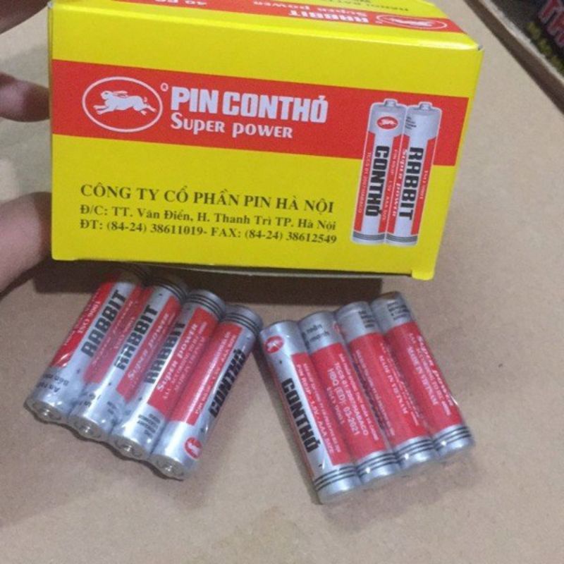 1 vỉ Pin đũa AAA pin điều khiển loại nhỏ