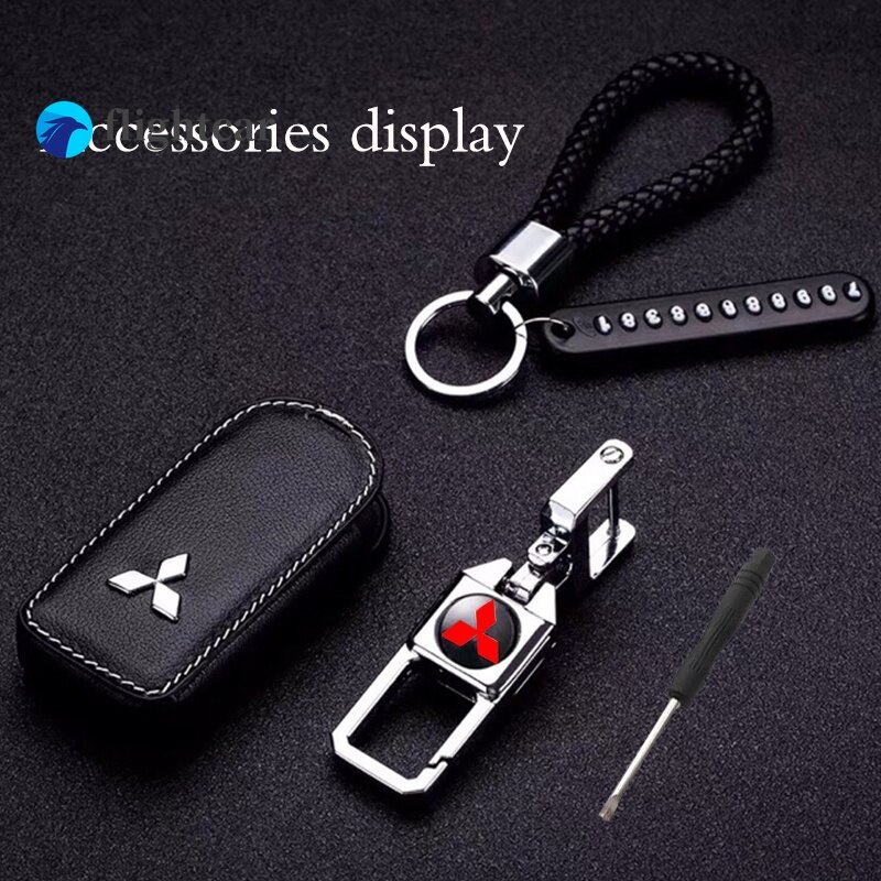 Bao Da Đựng Chìa Khóa Xe Hơi Mitsubishi