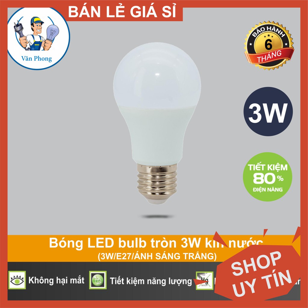 Bóng đèn led 3w trang trí
