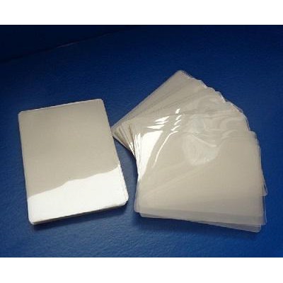 GIẤY ÉP PLASTIC KHỔ CHỨNG MINH THƯ - 125 MIC (77X113) 100 tờ