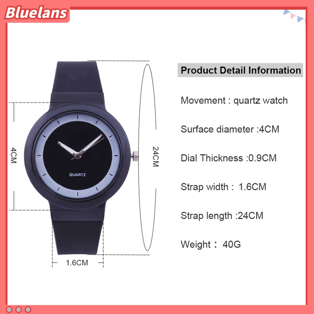 Đồng Hồ Analog Máy Quartz Mặt Tròn Bằng Hợp Kim 48h Cho Bạn Gái