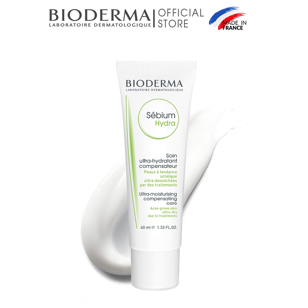 Kem dưỡng ẩm cho da mụn Bioderma Sebium Hydra - 40ml