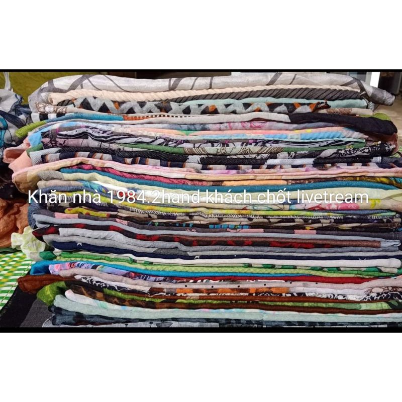Khăn lụa Nhật Hàn hàng 2hand (100k 4khăn)