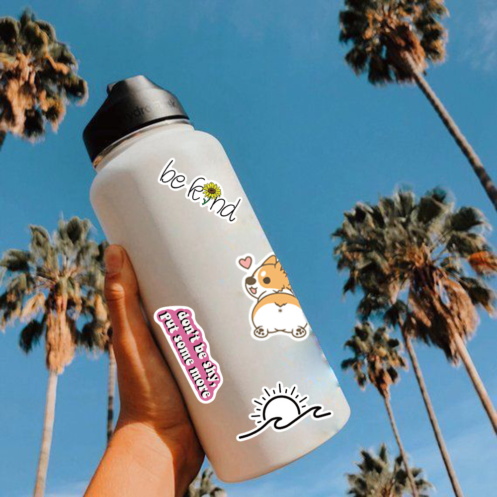 Bộ 50 miếng dán chống thấm nước nhiều màu sắc