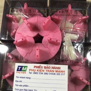 Đế đỡ móng tập vẽ,tập sơn gel(bộ5miếngghép)