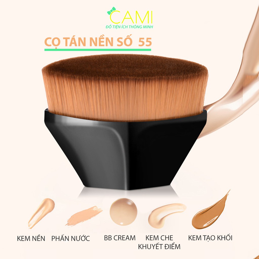 Cọ tán kem nền số 55 cho da ăn phấn đẹp mịn không tì vết - Cami - CMPK170