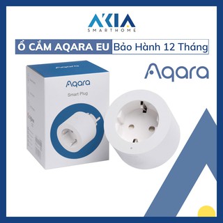 Ổ cắm thông minh tiêu chuẩn EU Aqara Smart Plug SP-EUC01 - Cần Aqara Hub để kết nối - Hàng Chính Hãng BH 12 Tháng