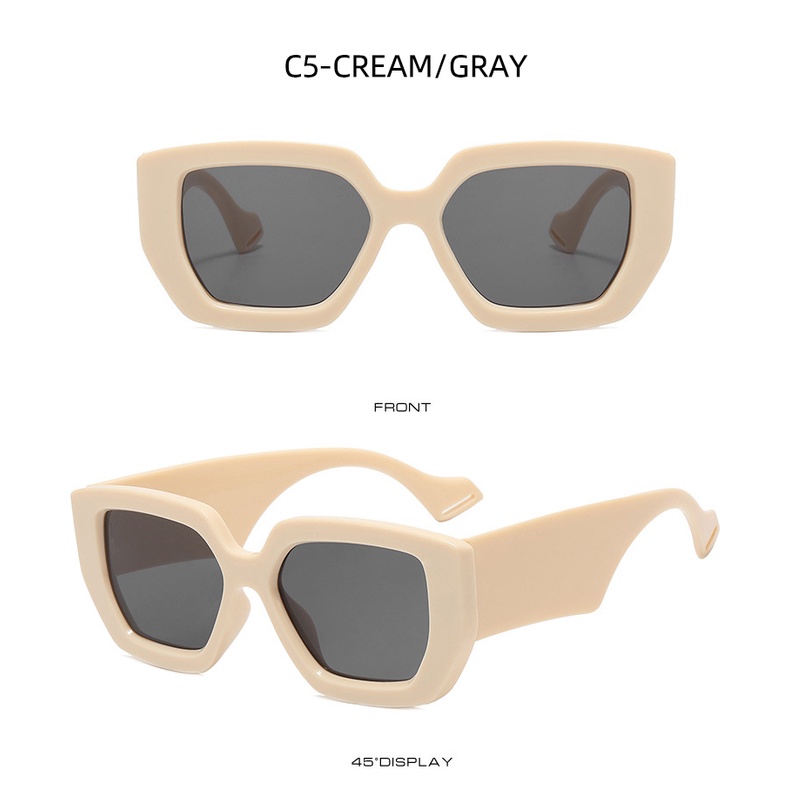 Kính Mát Đa Giác Phong Cách Âu Mỹ Thời Trang 2022