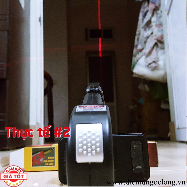 Thước Nivo, Căn Mực Laser Thước Kéo 2,5M 4in1 Laser Level Pro 3