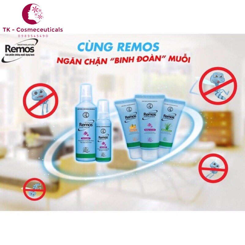 Xịt Chống Muỗi REMOS Cực Kỳ Hiệu Quả