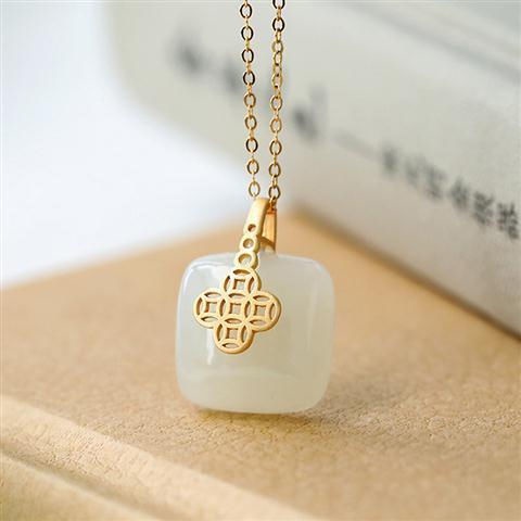 Vòng cổ Mặt Đồng Xu Cổ Điển