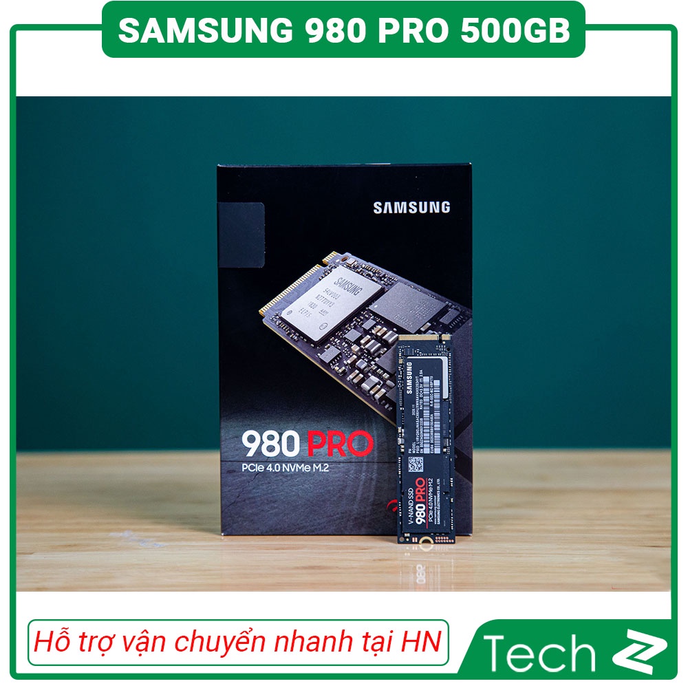 Ổ cứng SSD Samsung 980 PRO 500GB - 1TB PCIe NVMe Gen 4.0