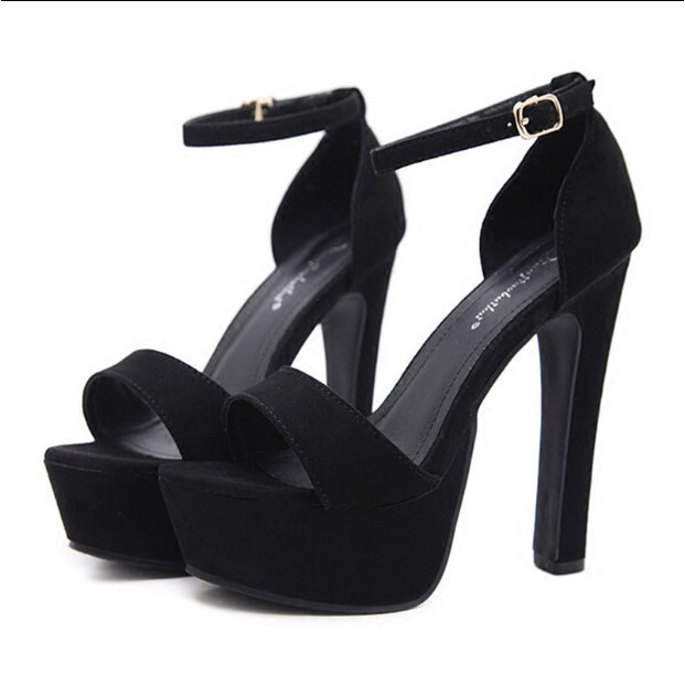 ㍿2021 new autumn hate day high 14cm ultra-high heels thick heel waterproof platform 15 sexy nightclub women 13