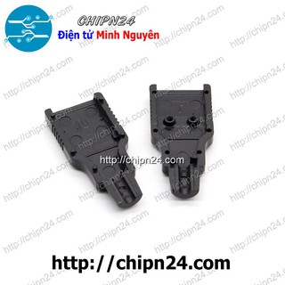 Đầu+Vỏ nhựa USB A ĐỰC