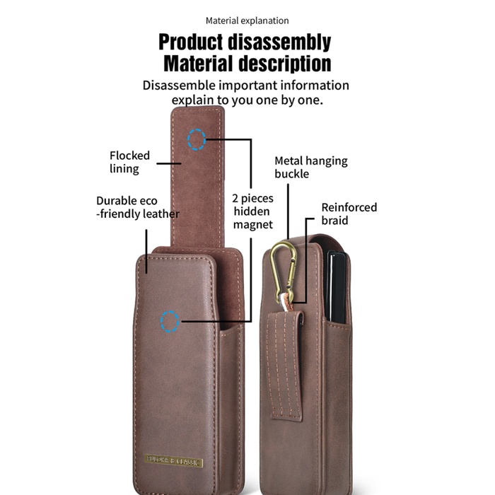 Bao Da Điện Thoại Nắp Lật Kèm Ngăn Đựng Thẻ Cho Samsung Galaxy Z Fold 3 2 1 5g Z Fold3 5g