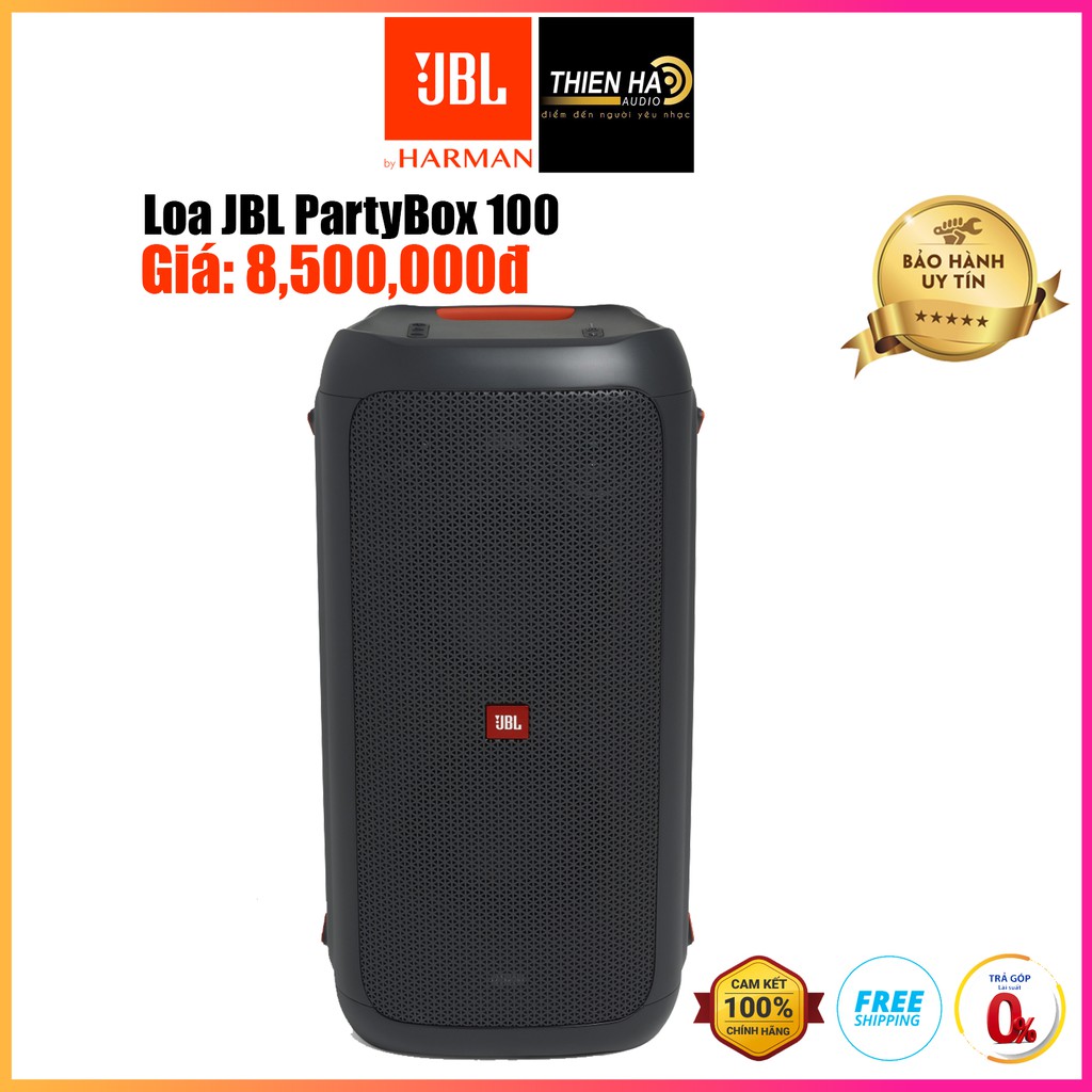 Loa Bluetooth JBL PartyBox 100 160W - Hàng Chính Hãng
