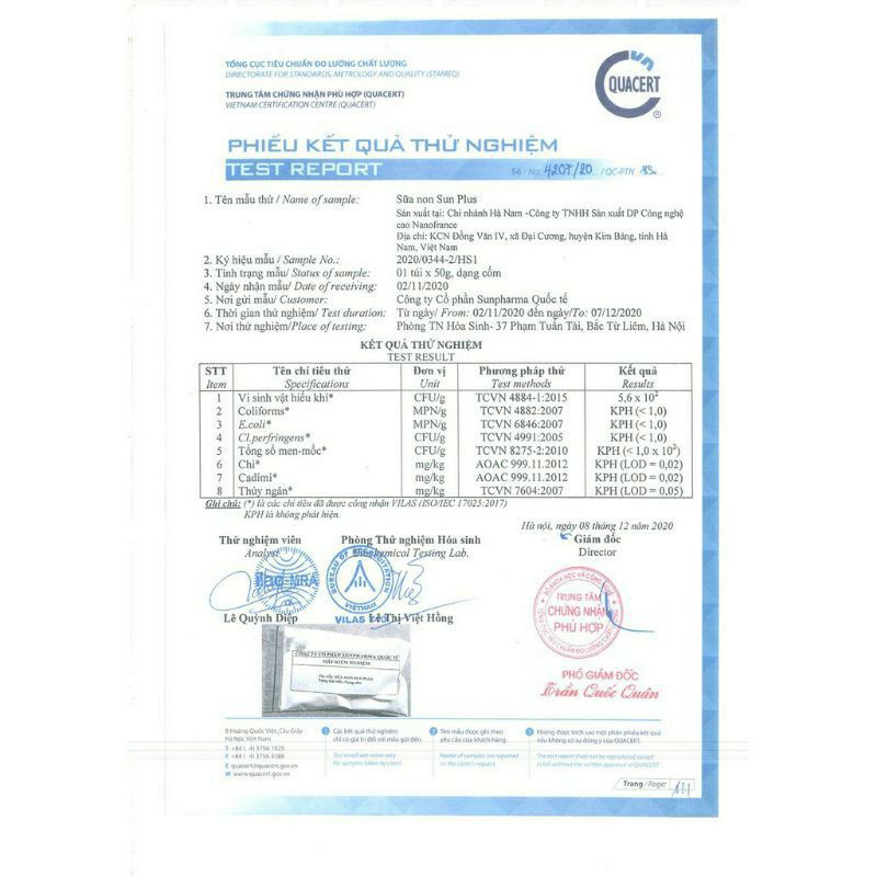 Sữa non Sunplus giúp bé ăn ngon ngủ sâu giấc không quấy khóc hộp 30 gói + quà tặng