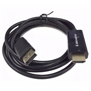 Cáp Chuyển Từ Máy Tính cổng Displayport Sang Màn Hình HDMI Kingmaster KM 026 dài 1.8m