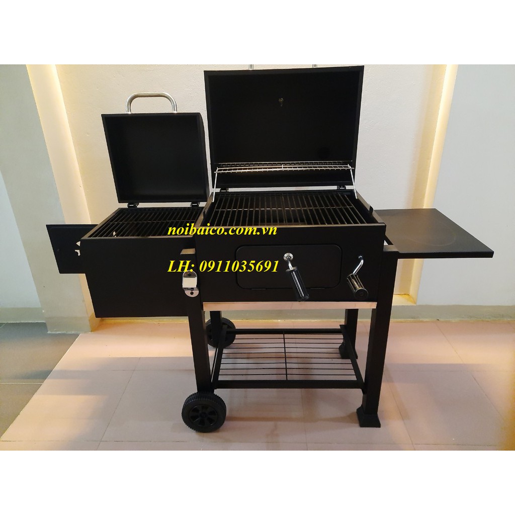 [GIÁ SỈ/GIÁ SỐC] Bếp Nướng BBQ Nhập Khẩu châu Âu LANDMAN212.BẾP NƯỚNG THAN HOA NGOÀI TRỜI LANDMANN