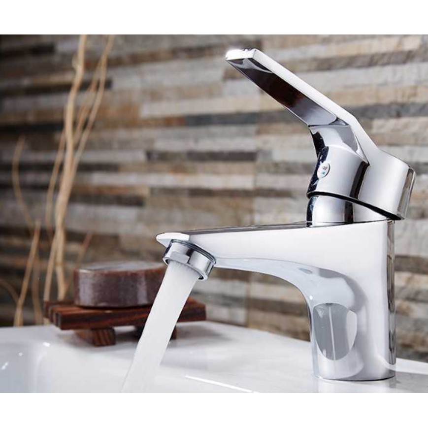 Vòi lavabo nóng lạnh hợp kim MS1 | BigBuy360 - bigbuy360.vn