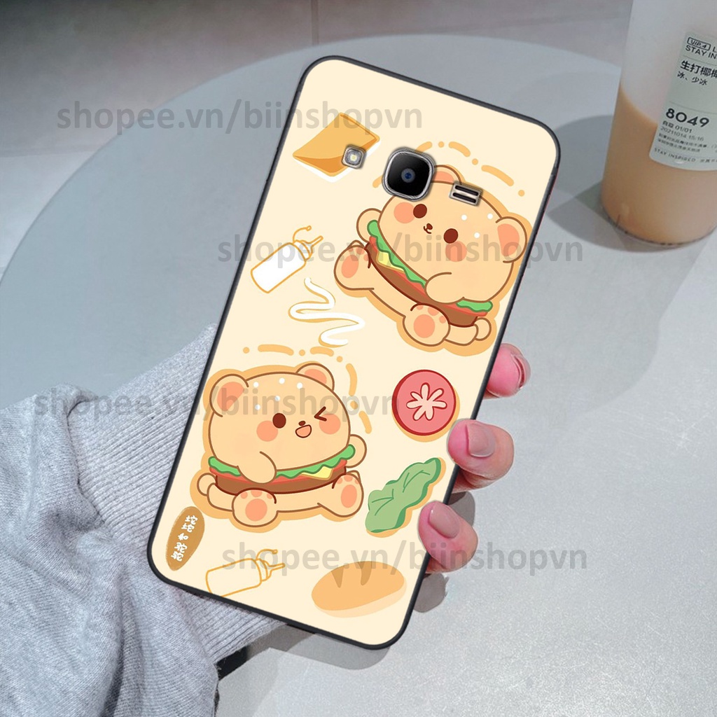 Ốp Samsung J2 Prime in hình gấu chocolate kẹo ngọt siêu đẹp siêu xinh