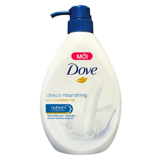 Sữa tắm dove dưỡng thể 530g có 3 loại