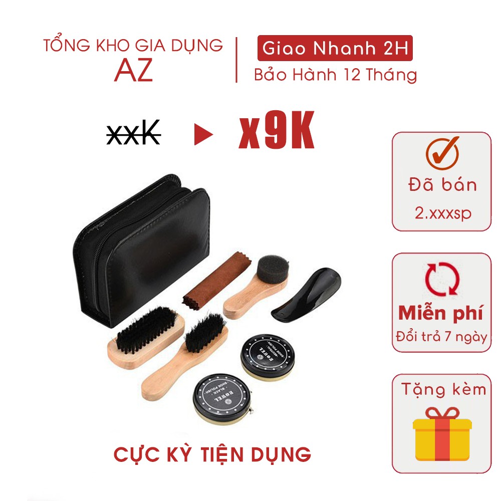 Bộ xi đánh giày kèm phụ kiện XIMO tiện dụng (XDG151)