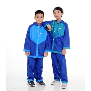 Bộ áo đi mưa cho bé-áo mưa trẻ em  sơn thủy hàng chính hãng an toàn cho bé