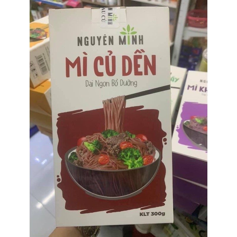 Mì rau củ Nguyên Minh mè đen gói 300g , cung cấp dinh dưỡng cho bé